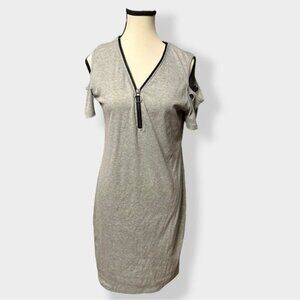 Women’s Vintage late 90s Cotton Ribbed /Knit Dress Large